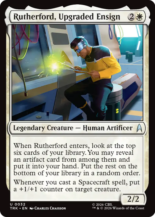 Rutherford, Upgraded Ensign (TRK) - Foil