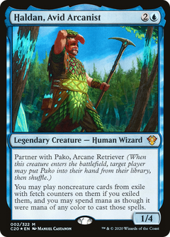 Haldan, Avid Arcanist - Foil