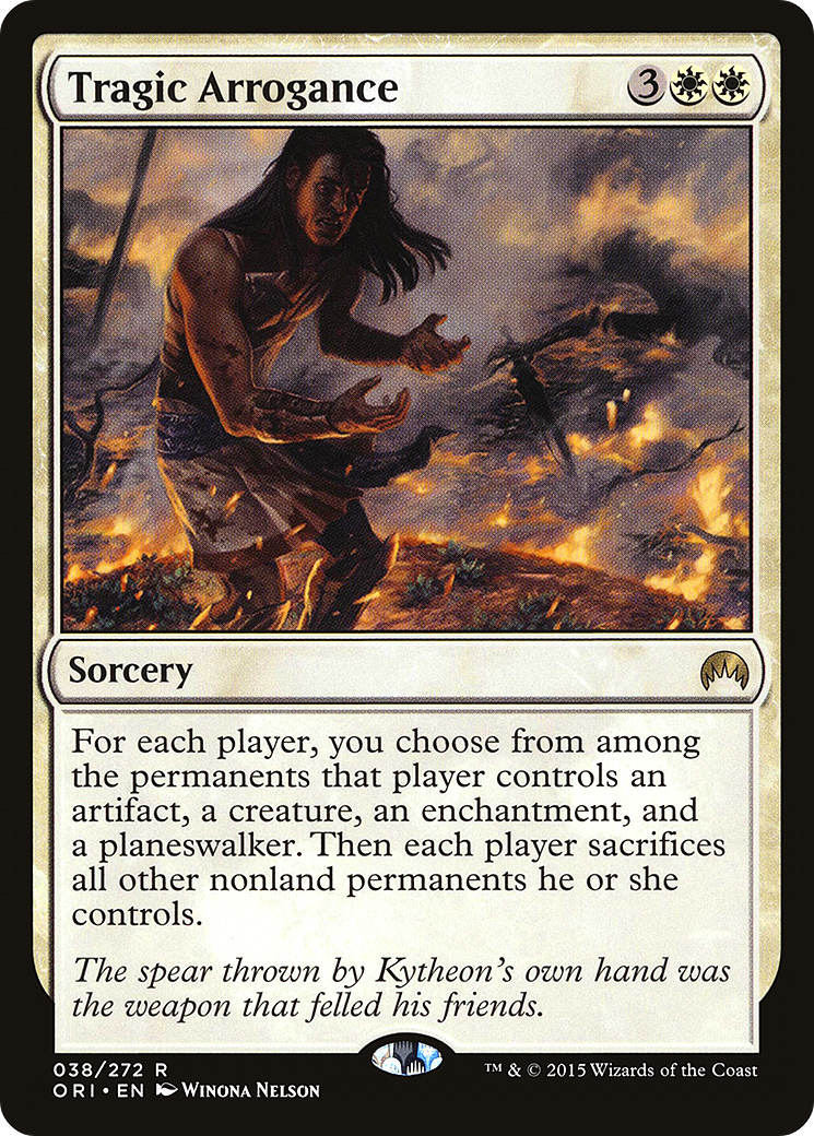 Tragic Arrogance - Foil