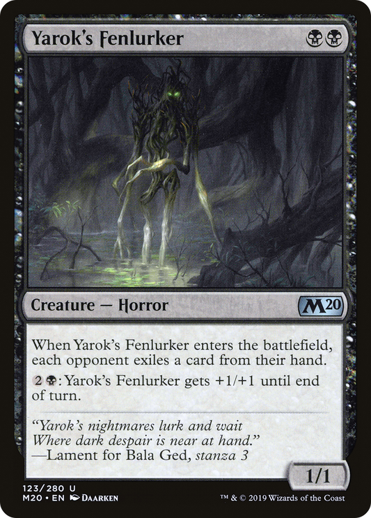Yarok's Fenlurker - Foil