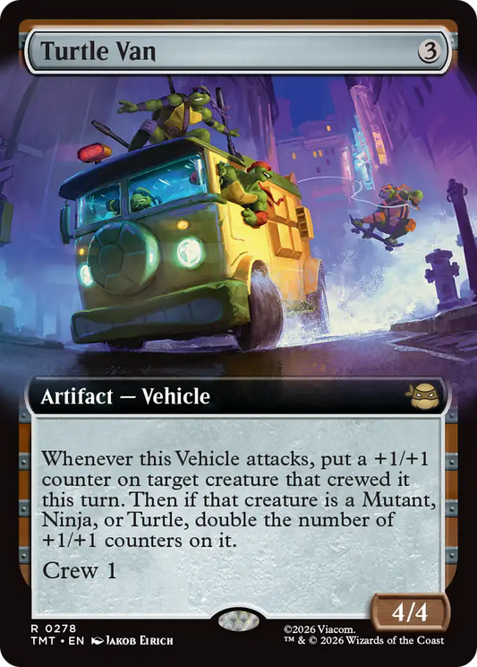 Turtle Van (0278) (Extended Art) (TMT)