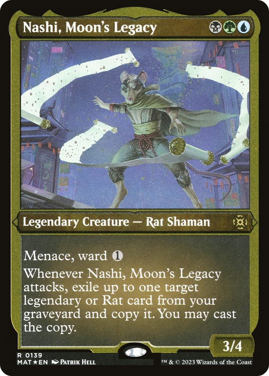 Nashi, Moon's Legacy (0139) - Foil Etched