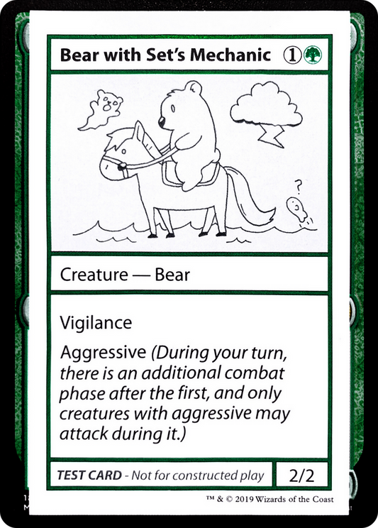 Bear with Set's Mechanic (No PW Symbol)