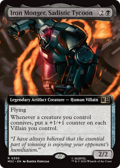 Iron Monger, Sadistic Tycoon (0350) (Extended Art) (MSC)
