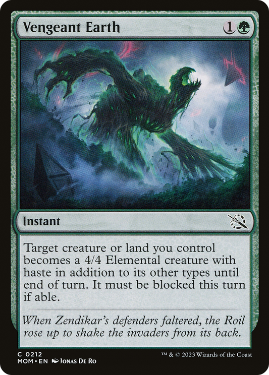 Vengeant Earth - Foil