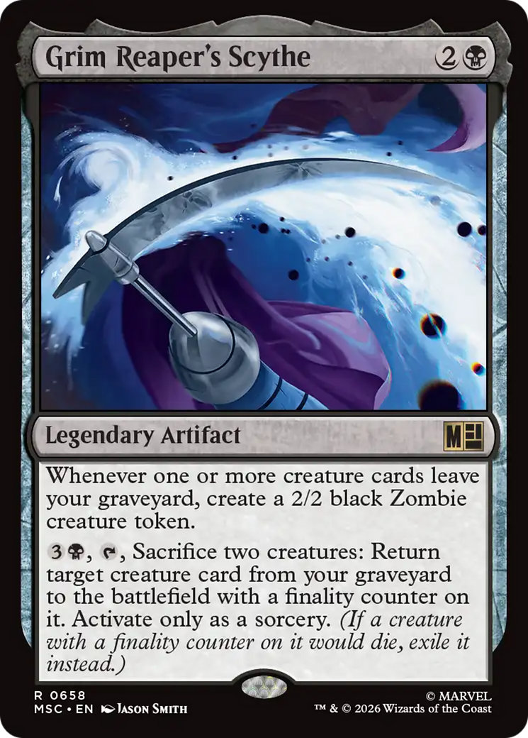Grim Reaper's Scythe (MSC) - Foil