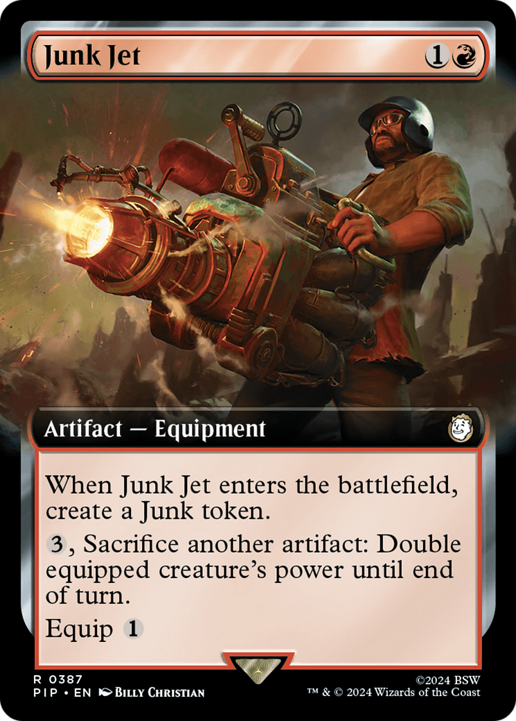 Junk Jet (0387) (Extended Art)