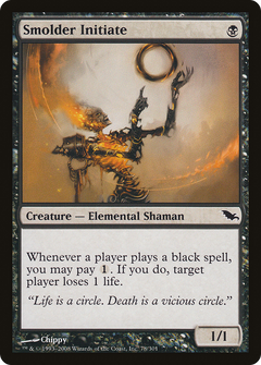 Smolder Initiate - Foil