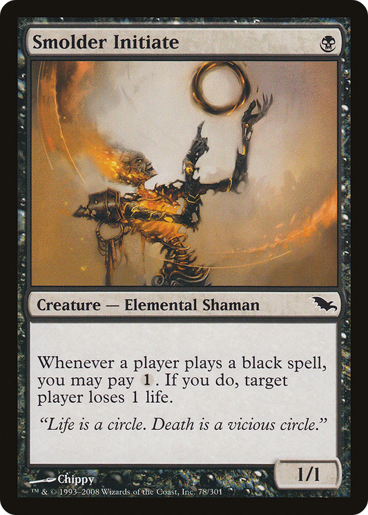 Smolder Initiate - Foil