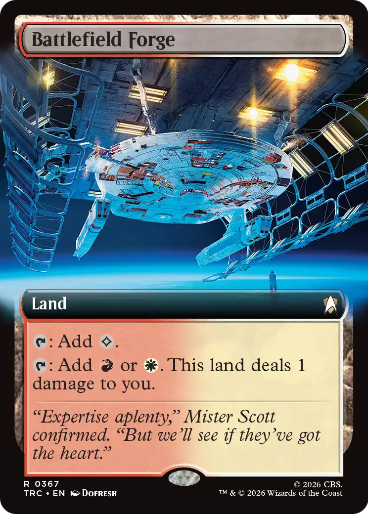 Battlefield Forge (0367) (Extended Art) (TRC)
