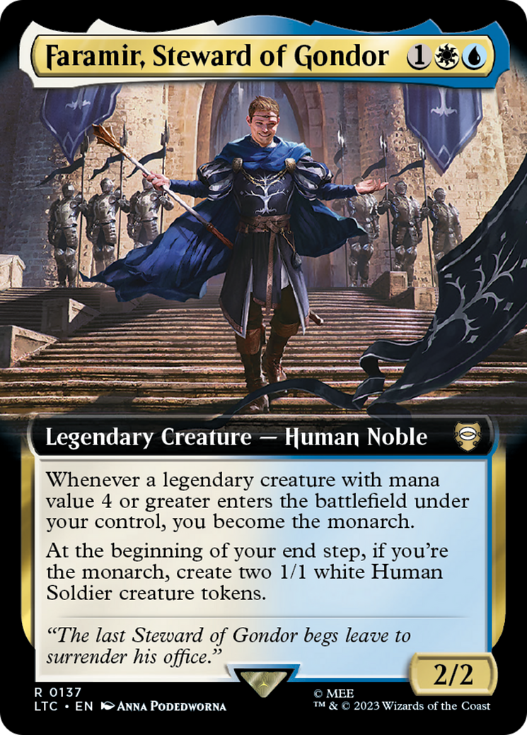 Faramir, Steward of Gondor (0137) (Extended Art)