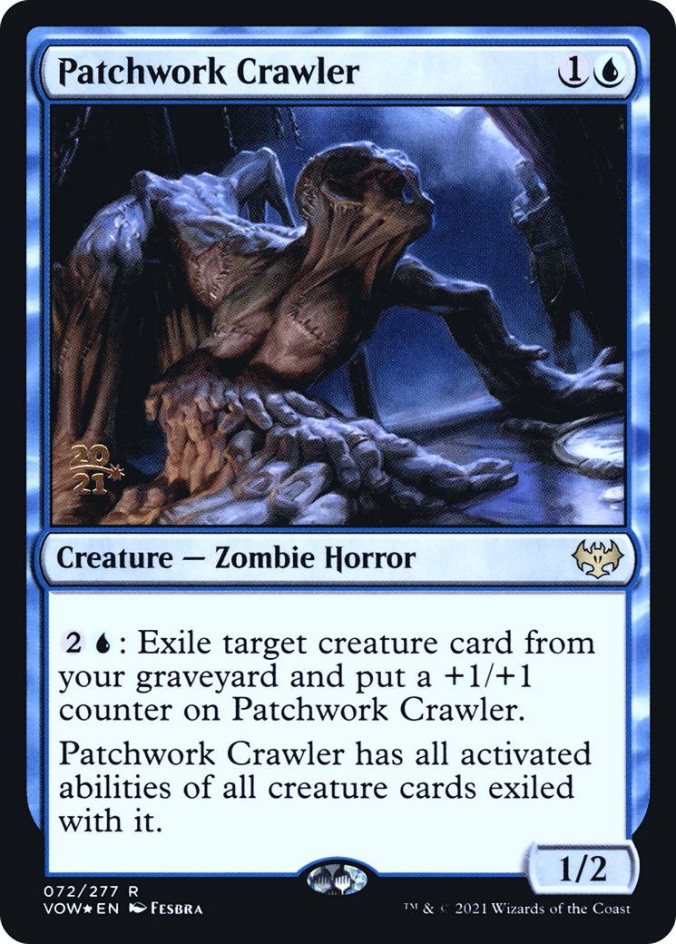 Patchwork Crawler (072) (Prerelease) - Foil