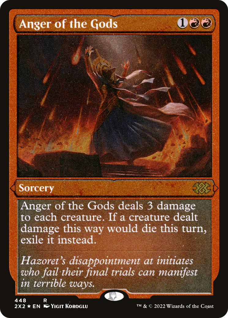 Anger of the Gods - Foil Etched