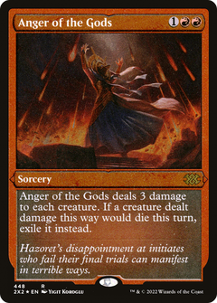Anger of the Gods - Foil Etched