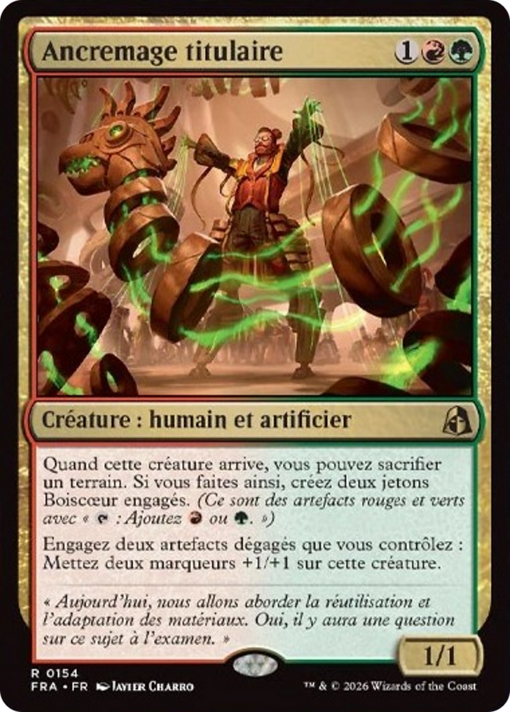 "I've been pulling the strings the whole time!" (FRA) - Foil