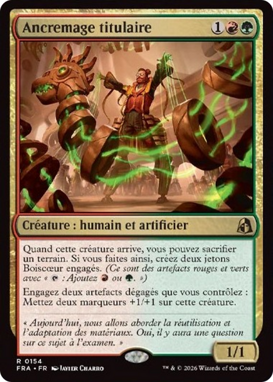 "I've been pulling the strings the whole time!" (FRA) - Foil