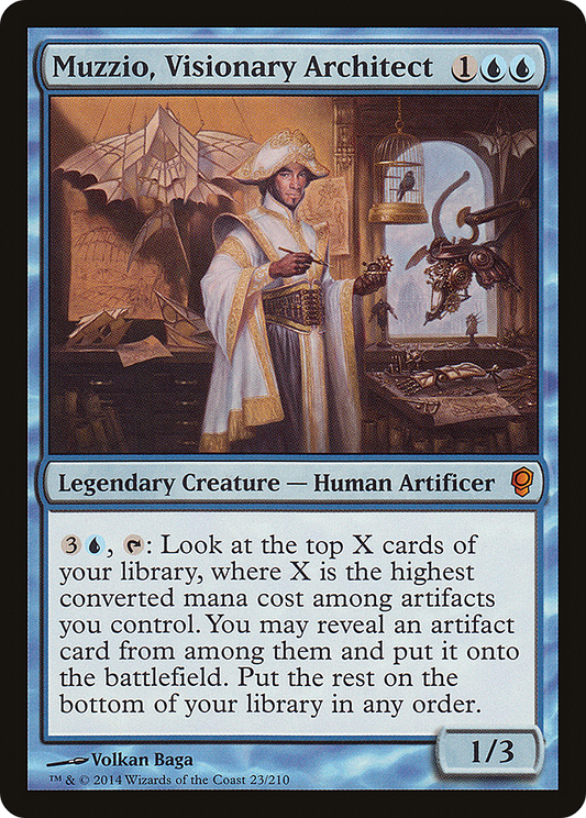Muzzio, Visionary Architect - Foil