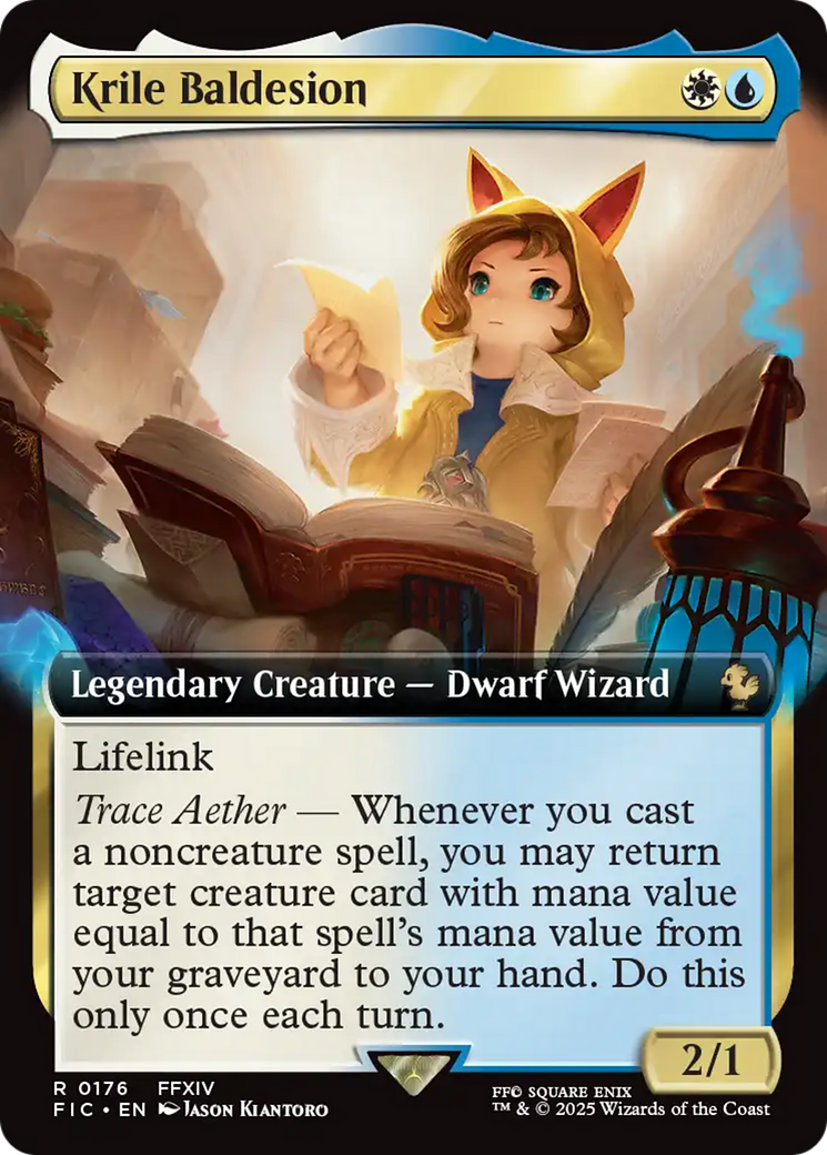 Krile Baldesion (0176) (Extended Art) - Foil