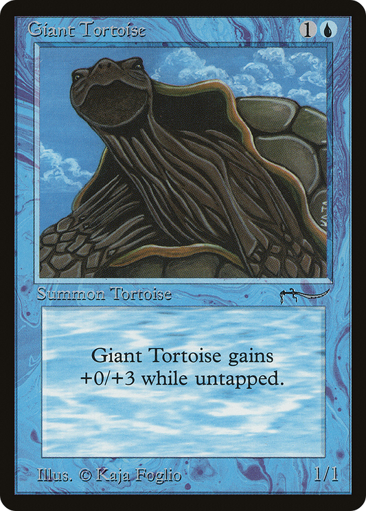Giant Tortoise (Light Mana Symbol)