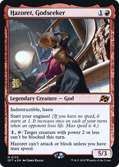Hazoret, Godseeker (0133) (Prerelease) - Foil