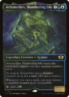 Arixmethes, Slumbering Isle (0162) (Showcase) - Halo Foil
