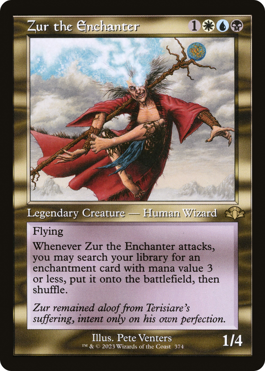 Zur the Enchanter (374) (Retro Frame) - Foil