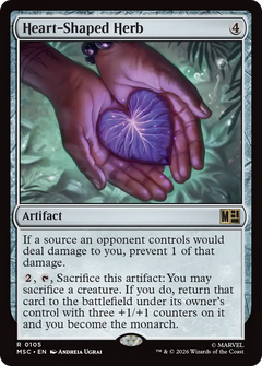Heart-Shaped Herb (0105) (MSC) - Foil
