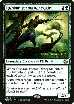 Rishkar, Peema Renegade (122) (Prerelease) - Foil