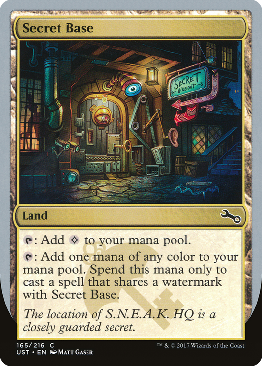 Secret Base (S.N.E.A.K. HQ)