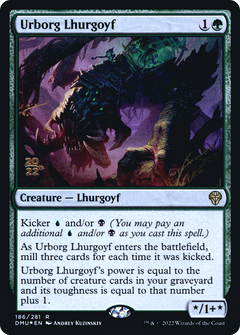 Urborg Lhurgoyf (186) (Prerelease) - Foil