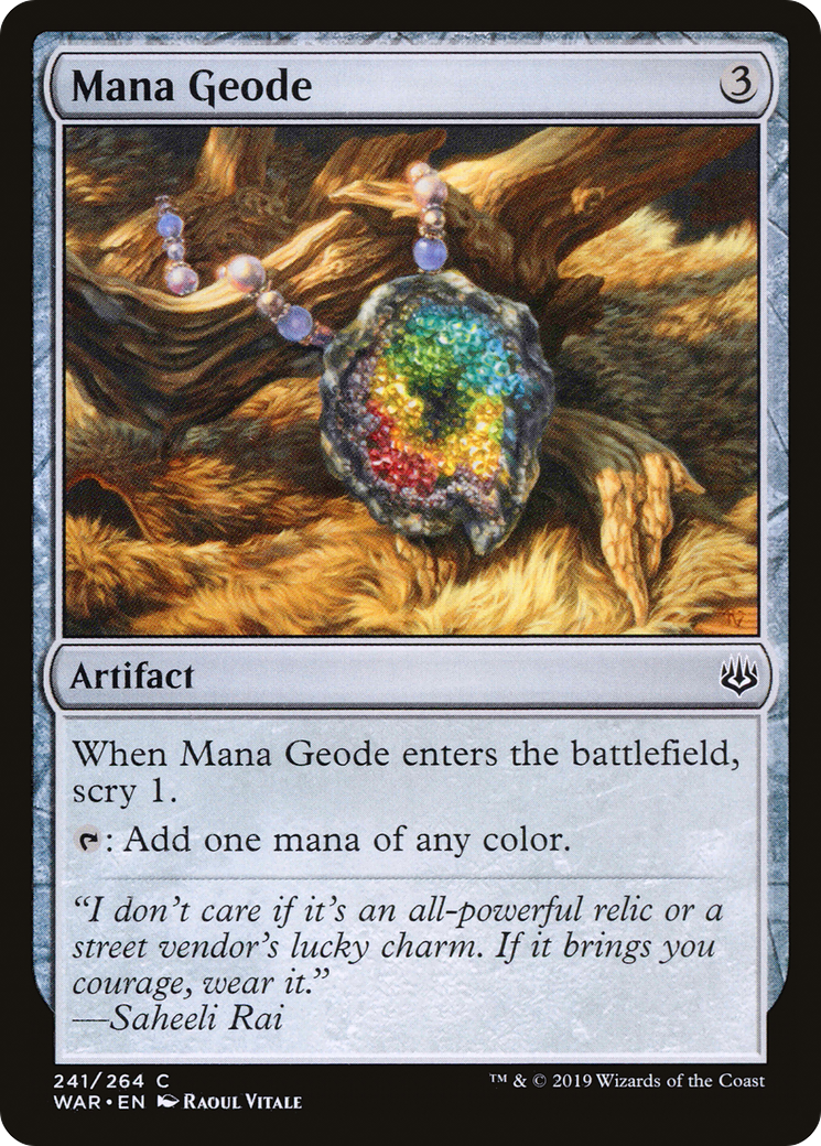 Mana Geode - Foil