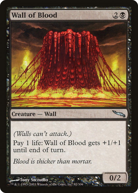 Wall of Blood - Foil