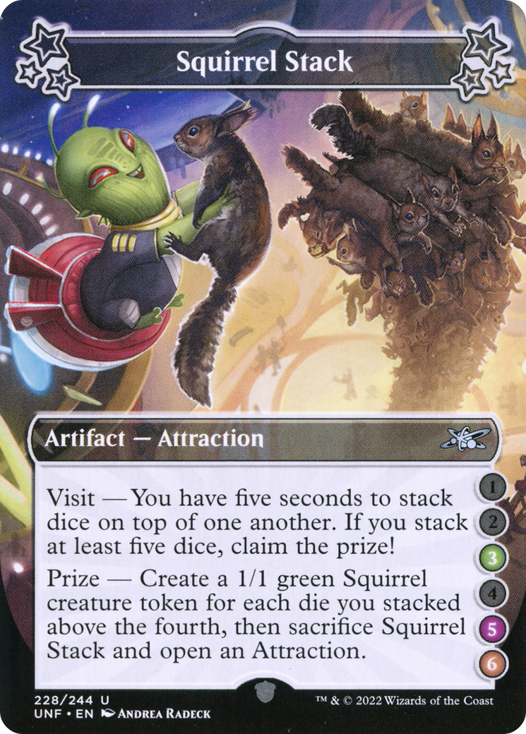 Squirrel Stack (3-5-6) - Foil
