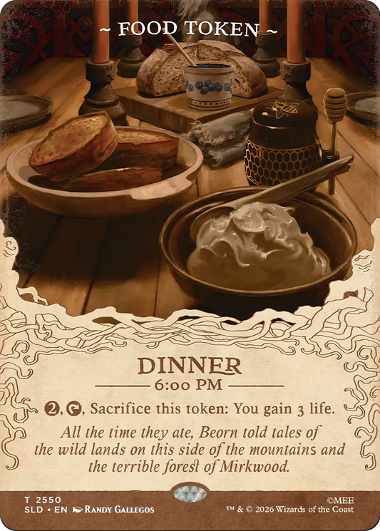 Food Token (2550) (Showcase) (SLD)