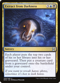 Extract from Darkness - Foil