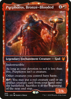 Purphoros, Bronze-Blooded (265) (Showcase) - Foil