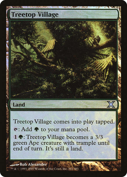 Treetop Village - Foil