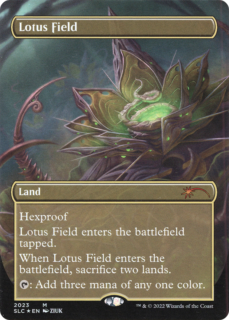 Lotus Field (2023) (Borderless) - Foil