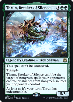 Thrun, Breaker of Silence (186) (Prerelease) - Foil