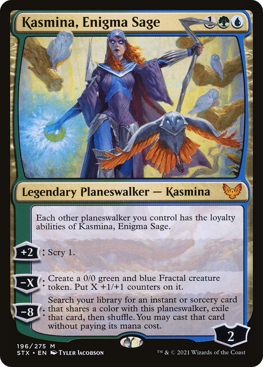 Kasmina, Enigma Sage - Foil