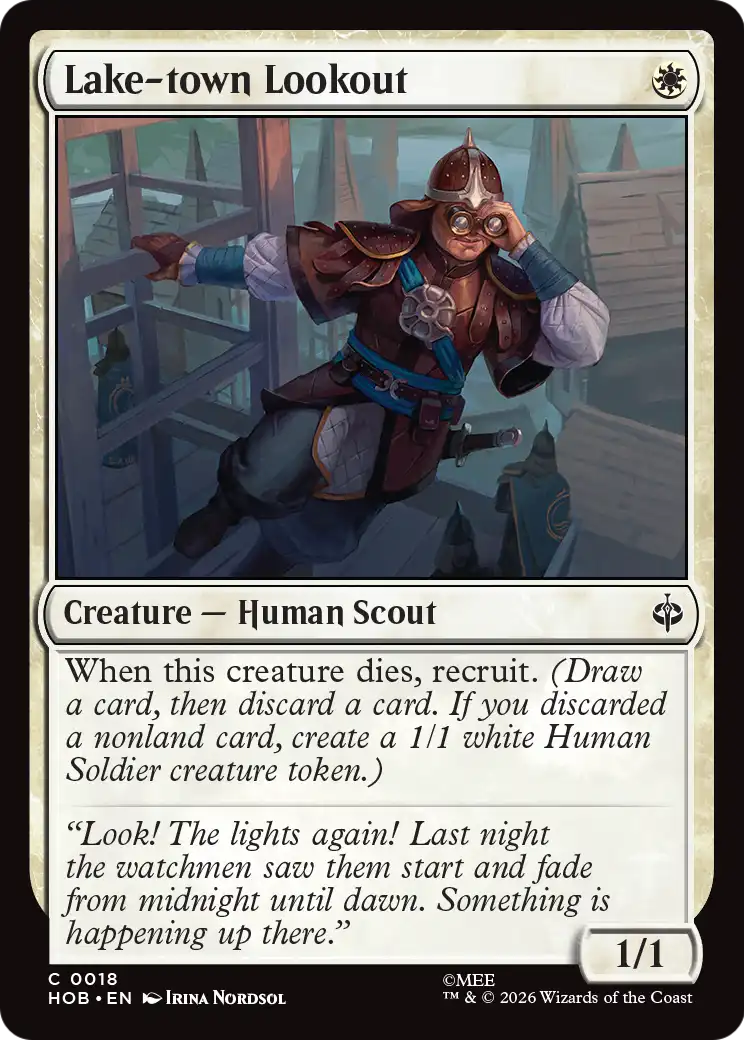 Lake-town Lookout (HOB) - Foil