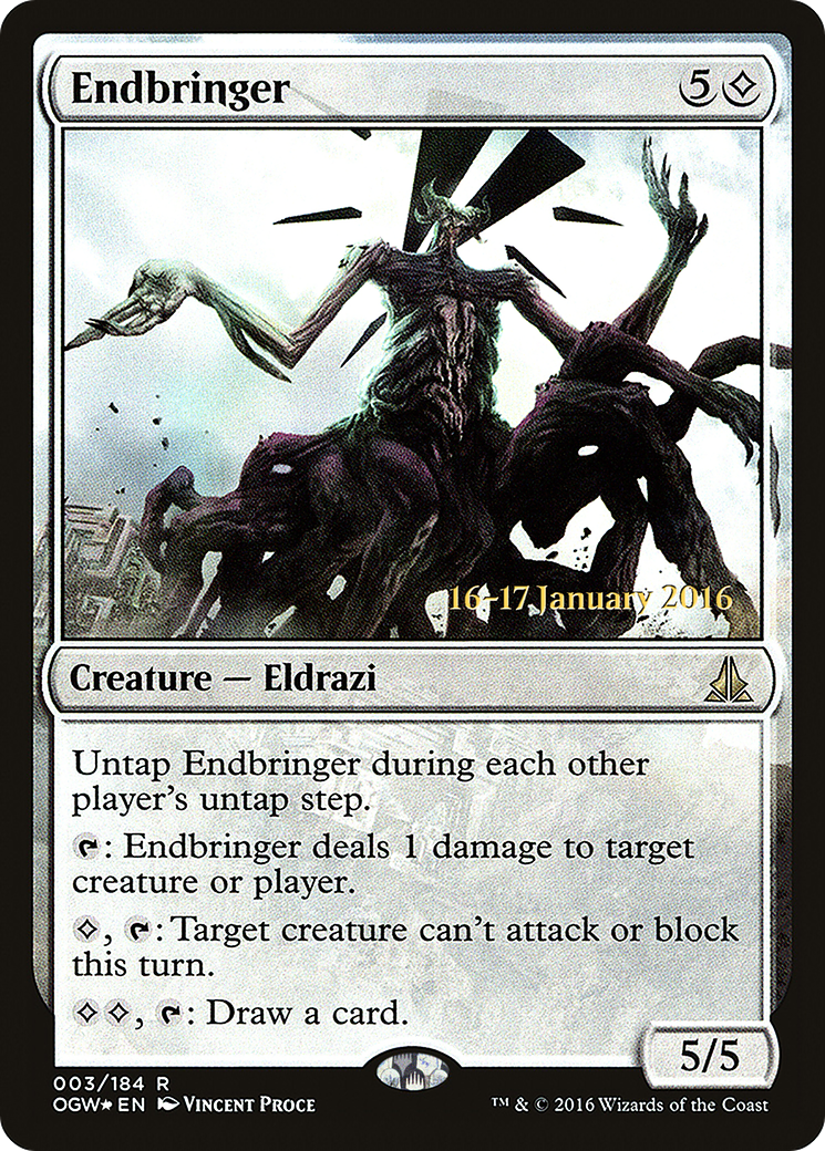 Endbringer (003) (Prerelease) - Foil