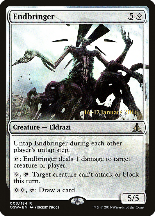 Endbringer (003) (Prerelease) - Foil