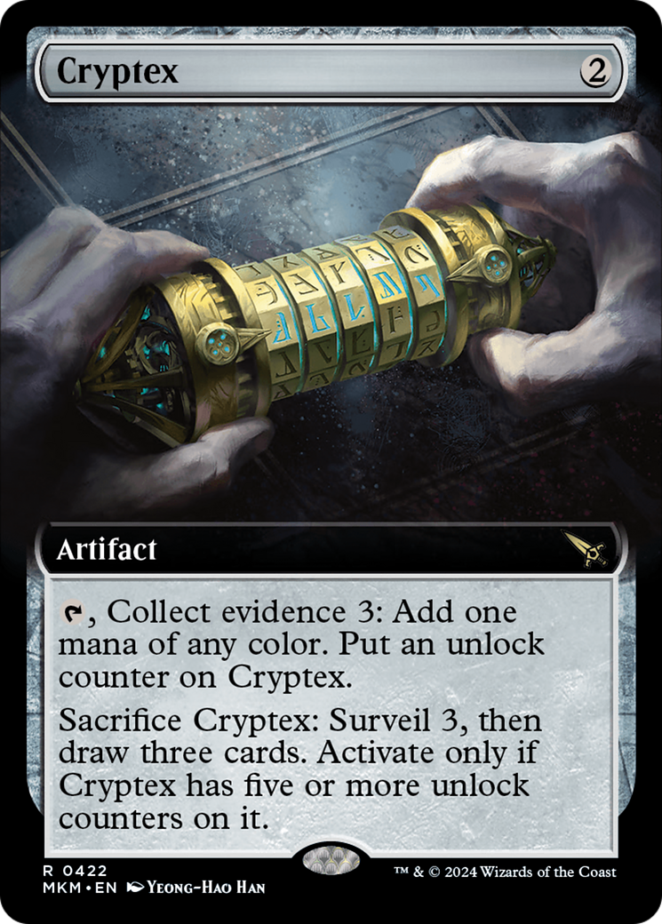 Cryptex (0422) (Extended Art) - Foil