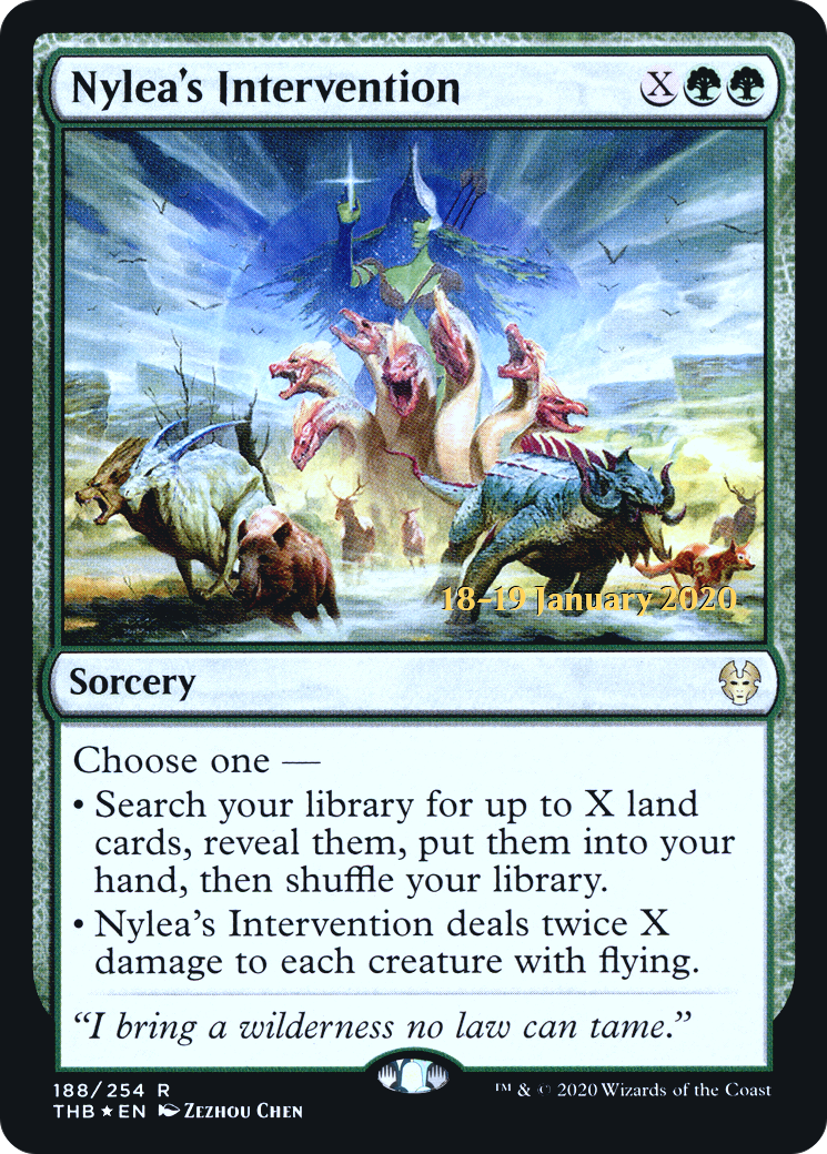 Nylea's Intervention (188) (Prerelease) - Foil