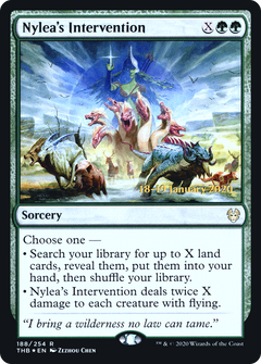 Nylea's Intervention (188) (Prerelease) - Foil