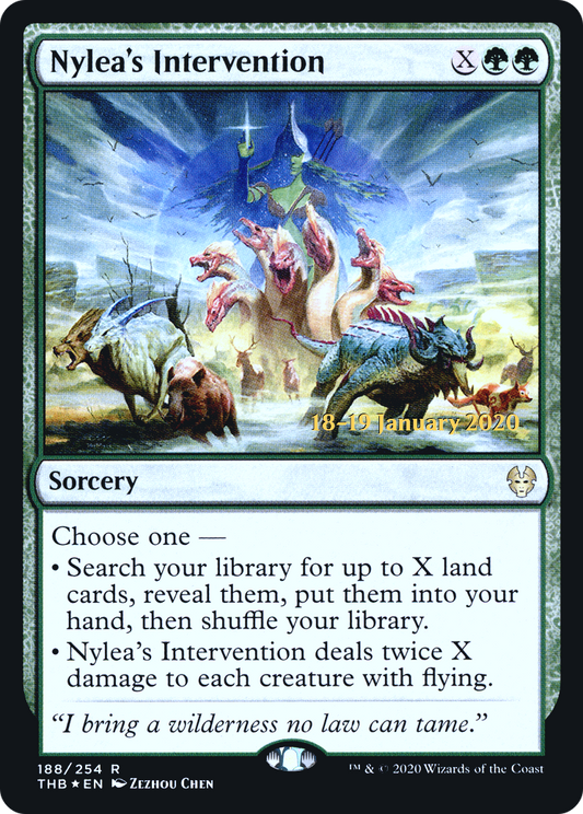 Nylea's Intervention (188) (Prerelease) - Foil