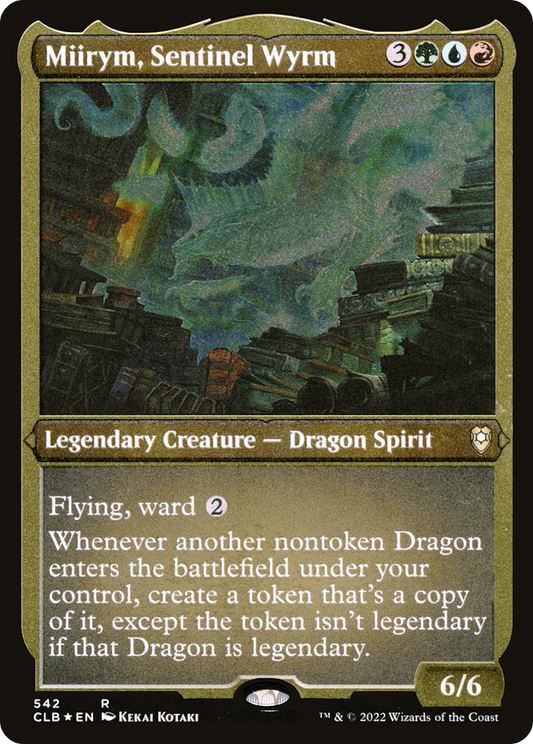 Miirym, Sentinel Wyrm - Foil Etched
