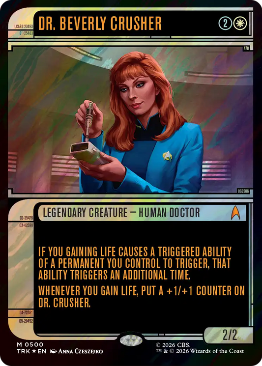 Dr. Beverly Crusher (0500) (Showcase) (TRK) - Surge Foil