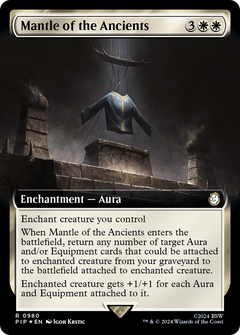 Mantle of the Ancients (0980) (Extended Art) - Surge Foil